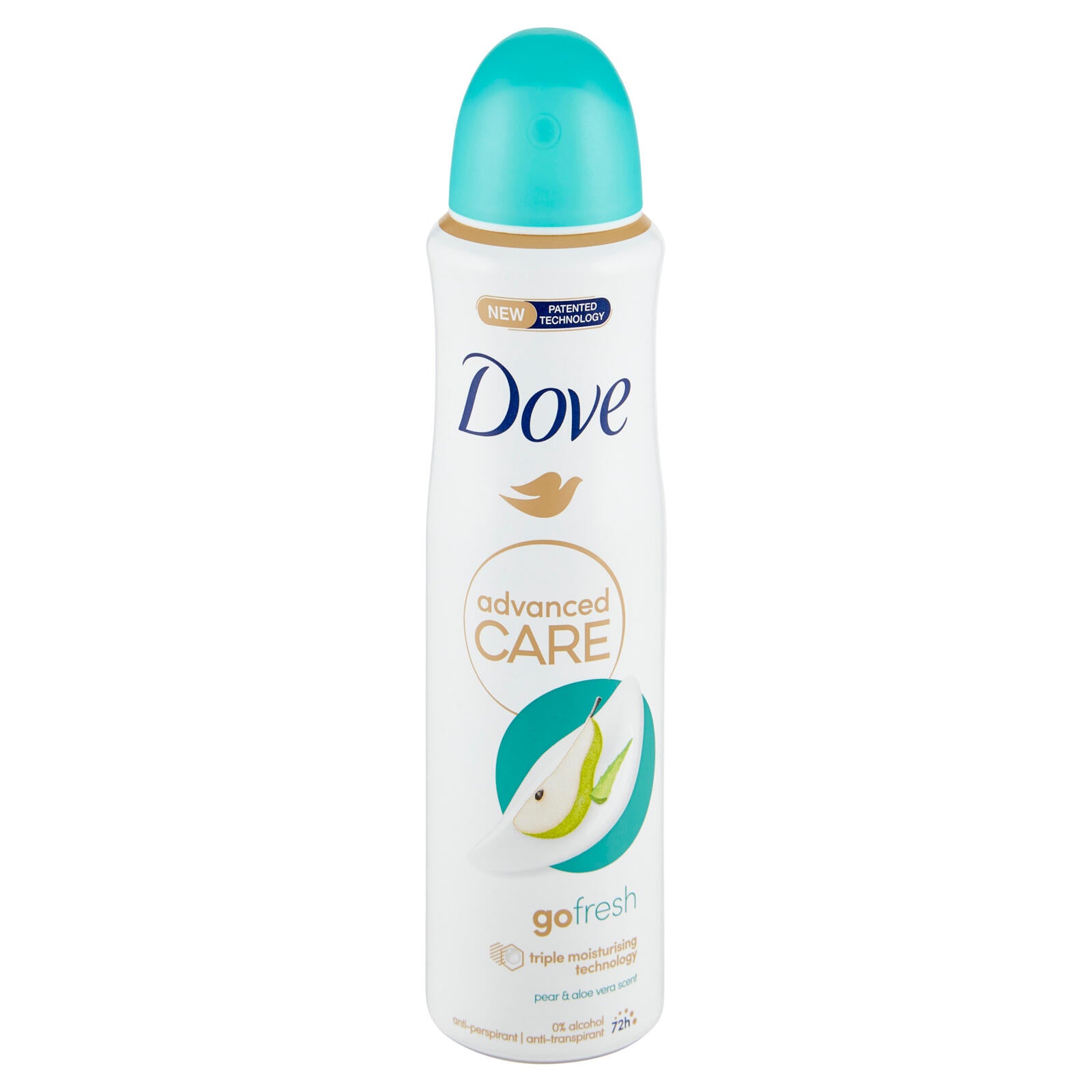 Dove advanced Care go fresh pear & aloe vera scent anti-perspirant 150 ml