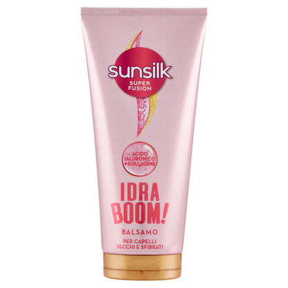 sunsilk Super Fusion Idra Boom! Balsamo per Capelli Secchi e Sfibrati 180 ml