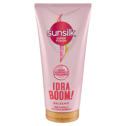 sunsilk Super Fusion Idra Boom! Balsamo per Capelli Secchi e Sfibrati 180 ml