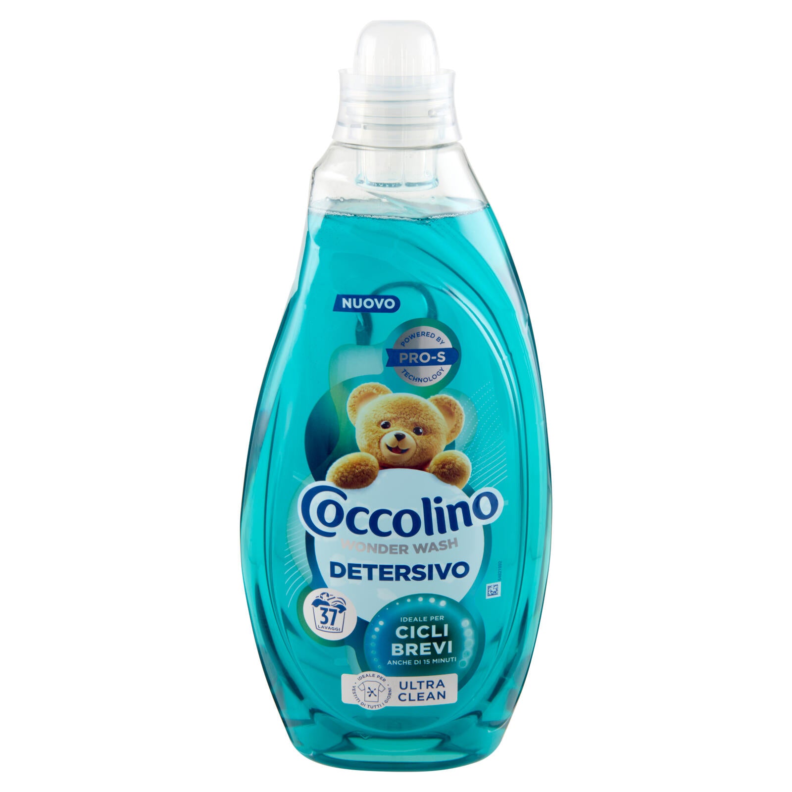 Coccolino Wonder Wash Detersivo Ultra Clean 37 Lavaggi 1480 ml