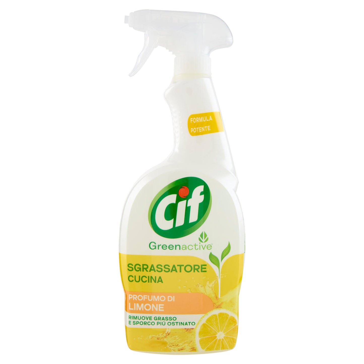 Cif Greenactive Sgrassatore Cucina Profumo di Limone 650 ml