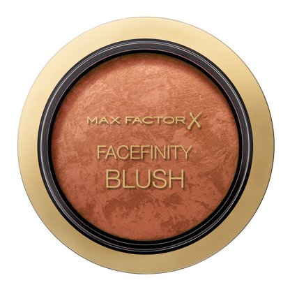 Max Factor - Fard Viso Facefinity Blush - Texture Multi-Tonale, Modulabile e Ultra-Sfumabile - 25 Alluring Rose - 1,5 g