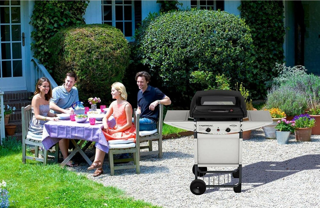 Barbecue Campingaz Expert Plus con Pietra lavica Grill a Gas con 2 Bruciatori