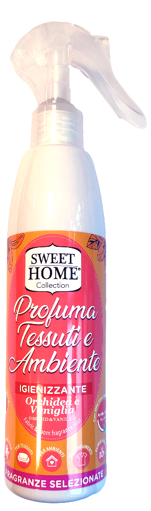 SWEET HOME Profuma Tessuto e Ambienti Orchidea e Vaniglia