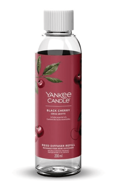 Yankee Candle - Ricarica per Diffusore a Bastoncini Black Cherry