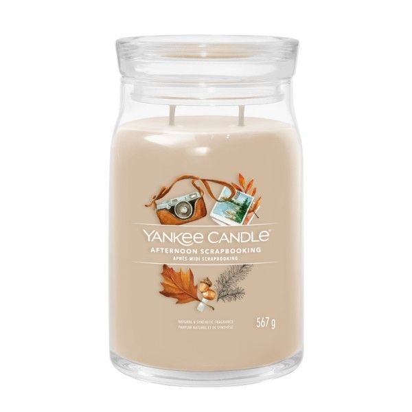 Yankee Candle Signature - Giara grande Afternoon Scrapbooking