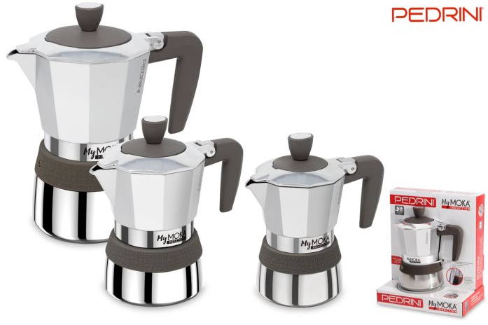 Caffettiera My Moka ad Induzione 6 Tazze