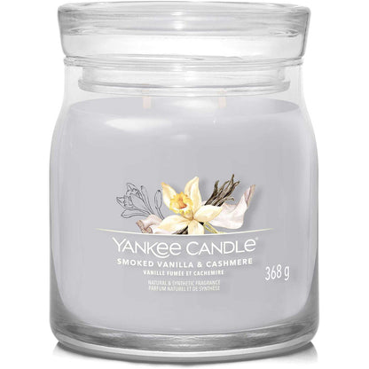 Yankee Candle Signature - Giara Media Smoked Vanilla & Cashmere