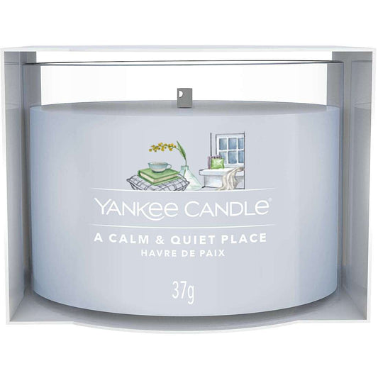 Yankee Candle - Candela votiva in vetro A Calm & Quiet Place