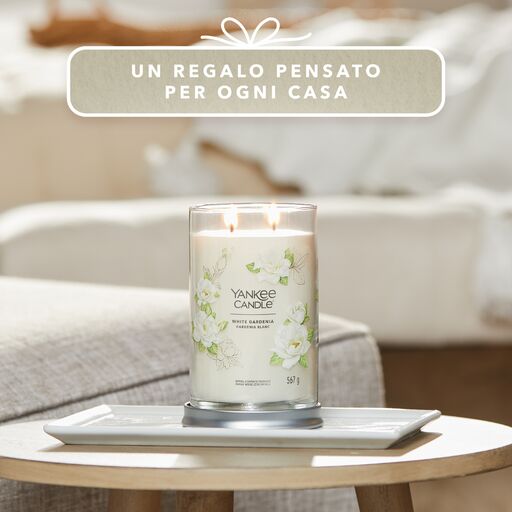 Yankee Candle Signature - Tumbler Grande White Gardenia