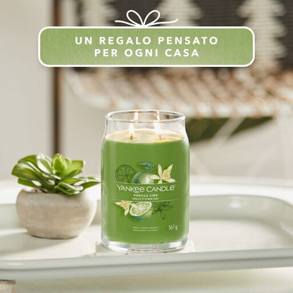 Yankee Candle Signature - Giara grande Vanilla Lime