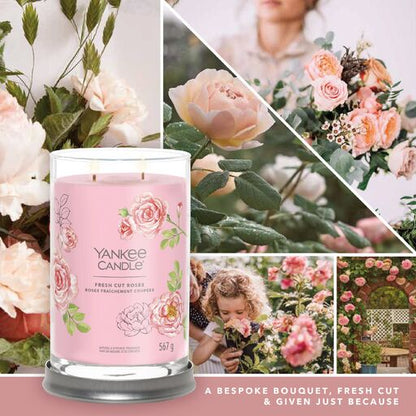 Yankee Candle Signature - Tumbler Grande Fresh Cut Roses