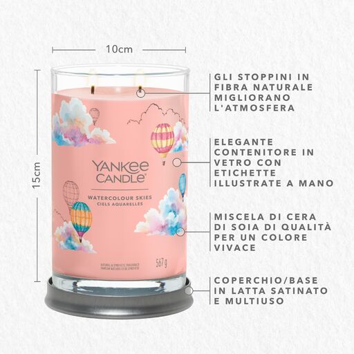 Yankee Candle Signature - Tumbler Grande Watercolour Skies