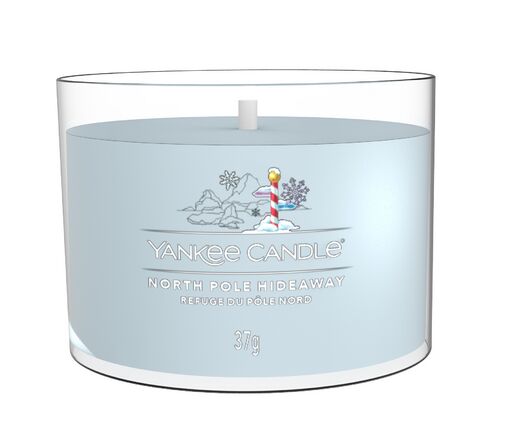 Yankee Candle - Candela votiva in vetro North Pole Hideaway