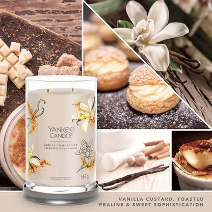 Yankee Candle Signature - Tumbler Grande Vanilla Crème Brûlée