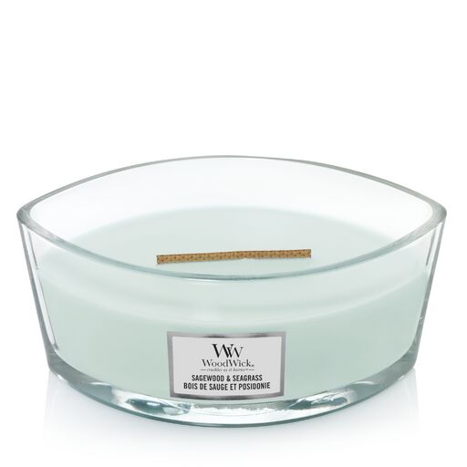 Woodwick - Candela Ellipse Sagewood & Seagrass