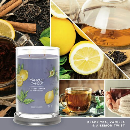 Yankee Candle Signature - Tumbler Grande Black Tea & Lemon