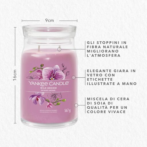 Yankee Candle Signature - Giara grande Wild Orchid