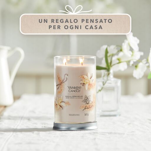 Yankee Candle Signature - Tumbler Grande Vanilla Crème Brûlée