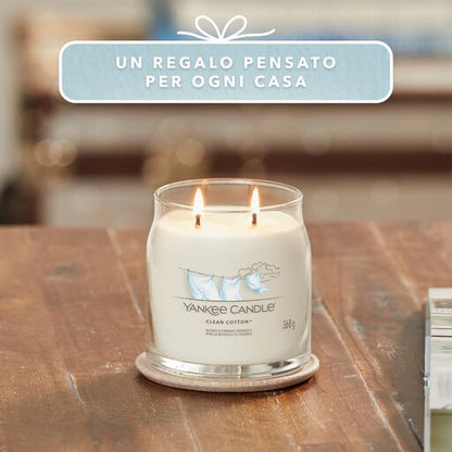 Yankee Candle Signature - Giara Media Clean Cotton