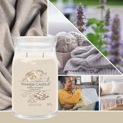 Yankee Candle Signature - Giara grande Warm Cashmere