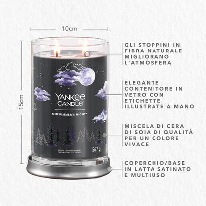 Yankee Candle Signature - Tumbler Grande Midsummer's Night