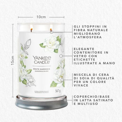 Yankee Candle Signature - Tumbler Grande White Gardenia