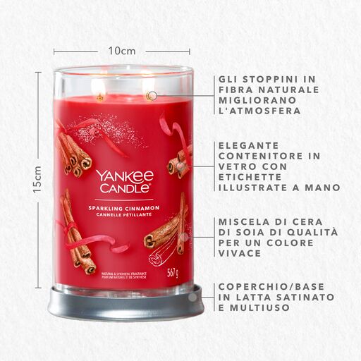 Yankee Candle Signature - Tumbler Grande Sparkling Cinnamon