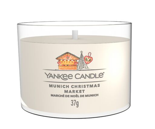 Yankee Candle - Candela votiva in vetro Munich Christmas Market