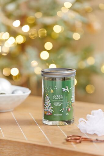 Yankee Candle Signature - Tumbler Grande Shimmering Christmas Tree