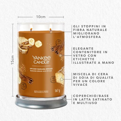 Yankee Candle Signature - Tumbler Grande Spiced Banana Bread