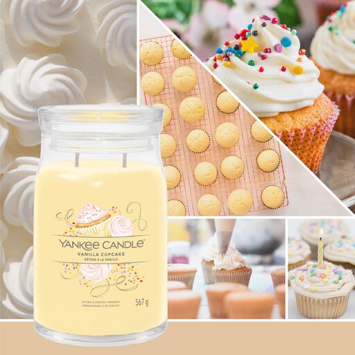 Yankee Candle Signature - Giara grande Vanilla Cupcake