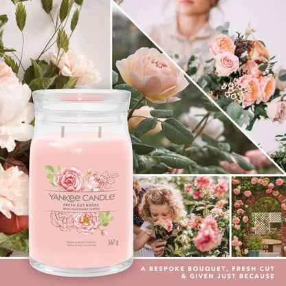 Yankee Candle Signature - Giara grande Fresh Cut Roses