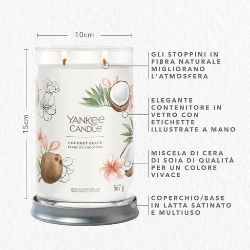 Yankee Candle Signature - Tumbler Grande Coconut Beach