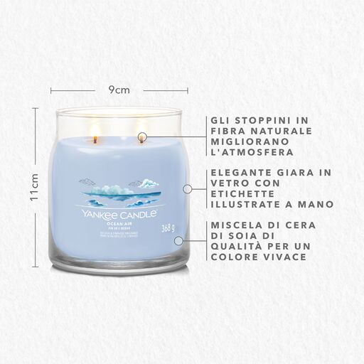 Yankee Candle Signature - Giara Media Ocean Air