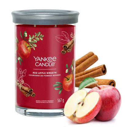 Yankee Candle Signature - Tumbler Grande Red Apple Wreath