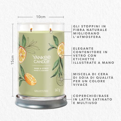 Yankee Candle Signature - Tumbler Grande Sage & Citrus