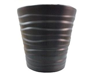 VASO BORA ANTRACITE 30 CM