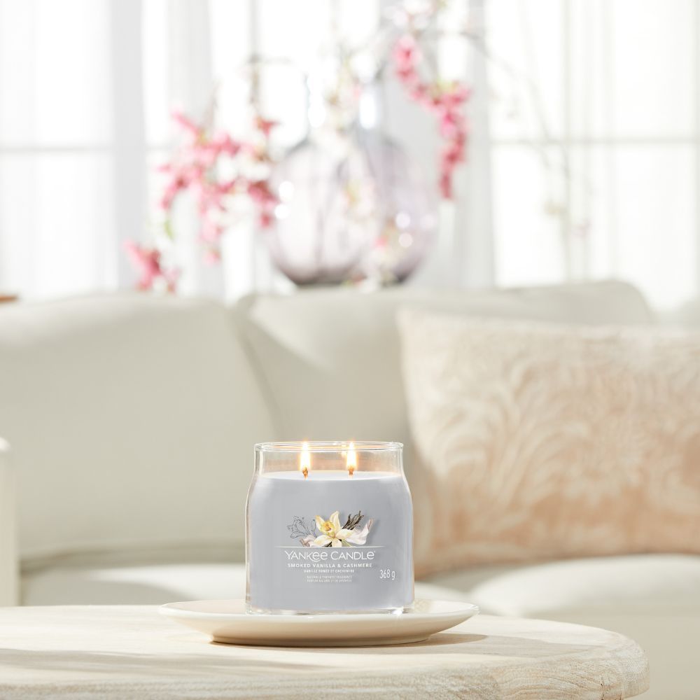 Yankee Candle Signature - Giara Media Smoked Vanilla & Cashmere