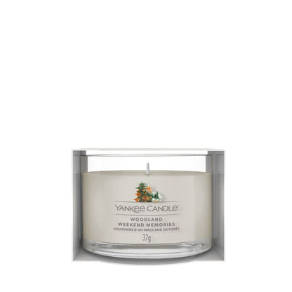 Yankee Candle - Candela votiva in vetro  Woodland Weekend Memories