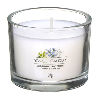 Yankee Candle - Candela votiva in vetro Midnight Jasmine