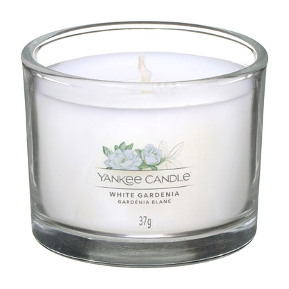 Yankee Candle - Candela votiva in vetro White Gardenia