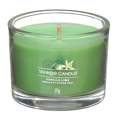 Yankee Candle - Candela votiva in vetro Vanilla Lime