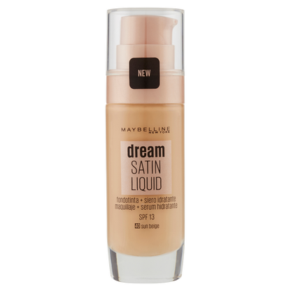 Maybelline New York Fondotinta Dream Satin Liquido 40 Sun beige