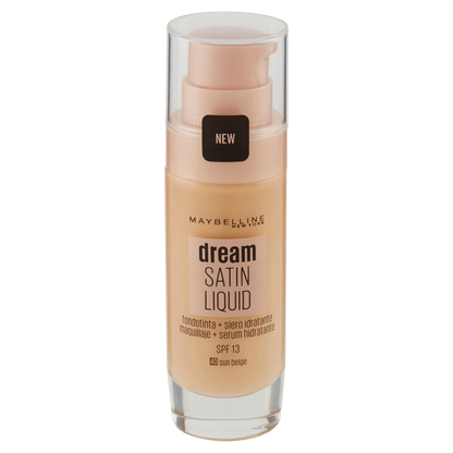 Maybelline New York Fondotinta Dream Satin Liquido 40 Sun beige