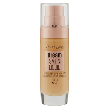 Maybelline New York Fondotinta Dream Satin Liquido 43 Buff