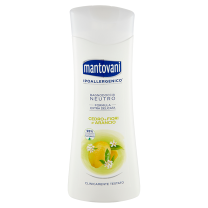 mantovani Bagnodoccia Neutro Cedro e Fiori d&#39;Arancio 400 ml