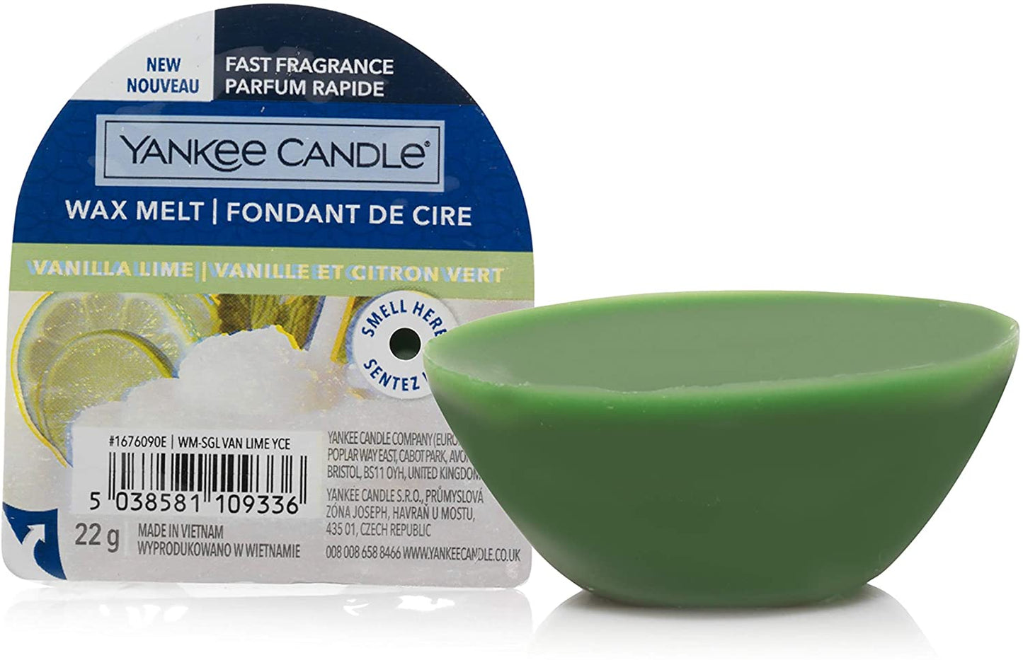 Yankee Candle - Cera da Fondere Vanilla Lime - New