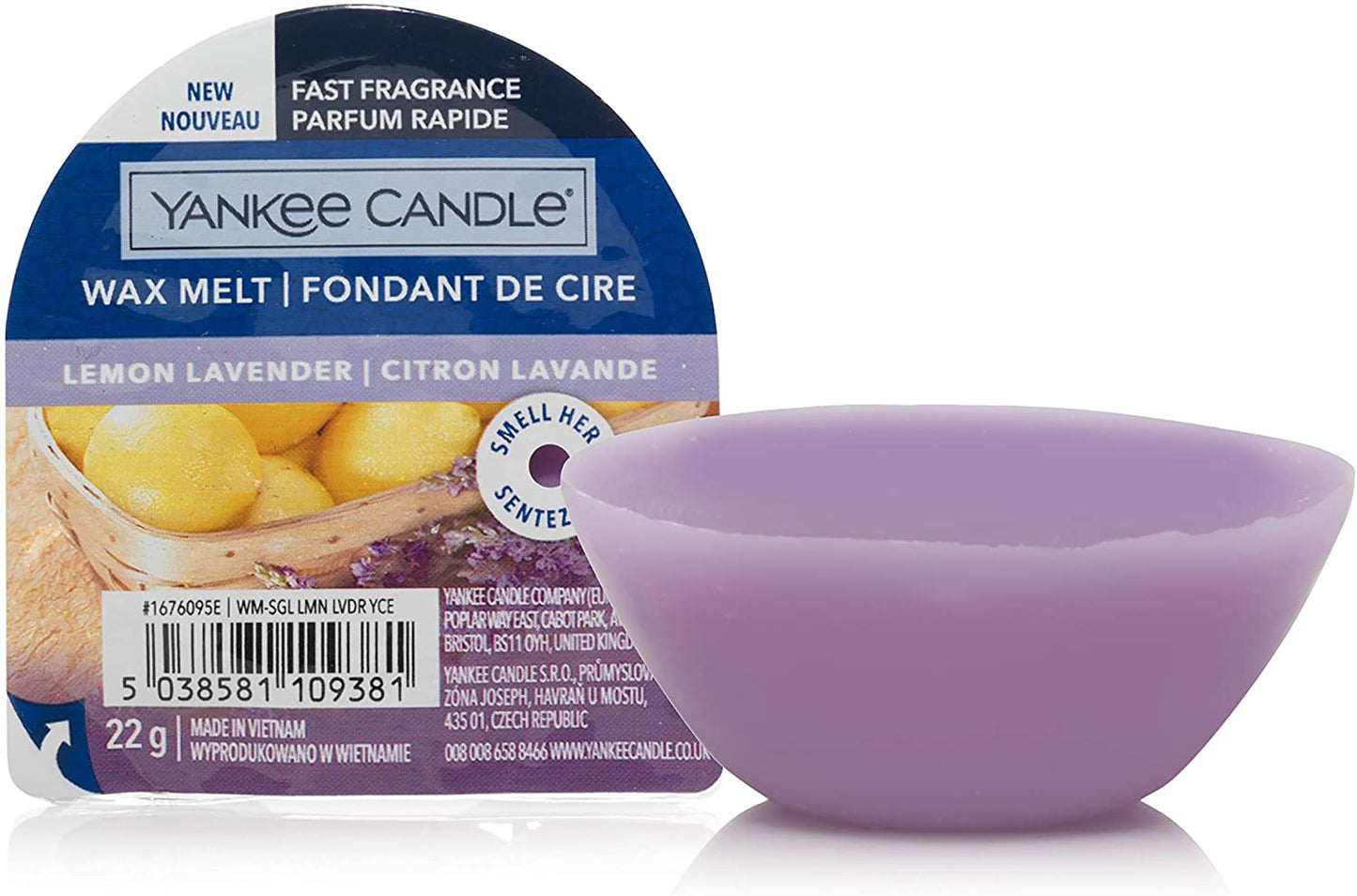 Yankee Candle - Cera da Fondere Lemon Lavender - New