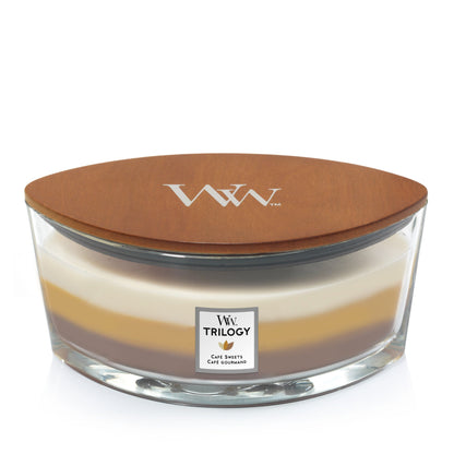 Woodwick - Candela Ellipse Trilogy Café Sweets